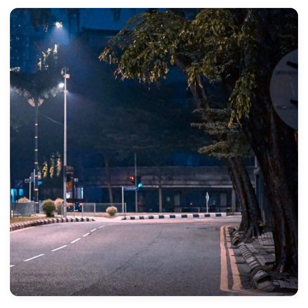 Road condition monitoring impact